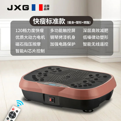 Vibration Fitness Massager Fat Shake Rhythmic Motive Fitness Equipment Home Fitness Exercise Bluetooth Music